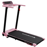 CITYSPORTS WP9 Folding Treadmill – 1400W Motor, 12 km/h, Incline up to 7.7% — Compact Home & Office Treadmill Pink